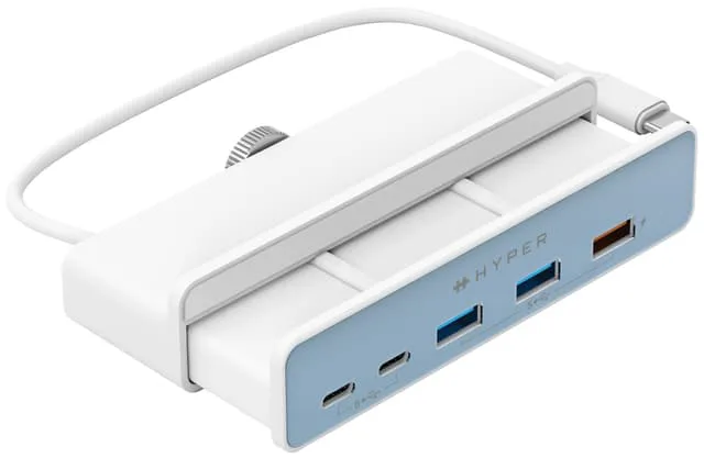 Hyper HyperDrive 5-i-1 USB-C-hubb för iMac 24"