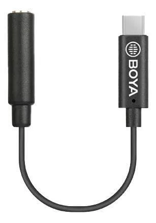 BOYA 3.5mm Female TRS to Male TYPE-C