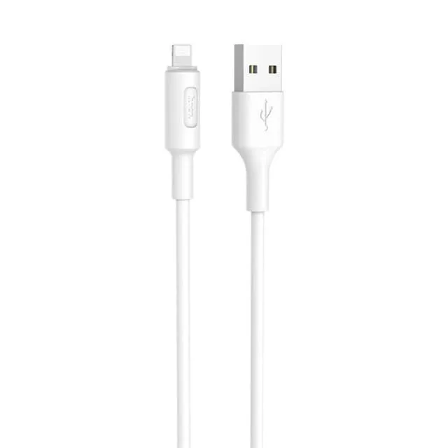 HOCO Soarer X25 USB Lightningkabel 1m, Vit