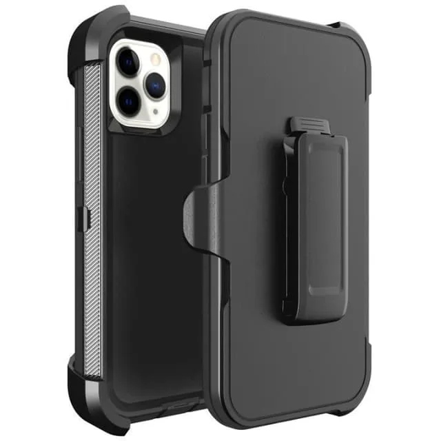 Stöttåligt skal till iPhone 12 mini, Svart