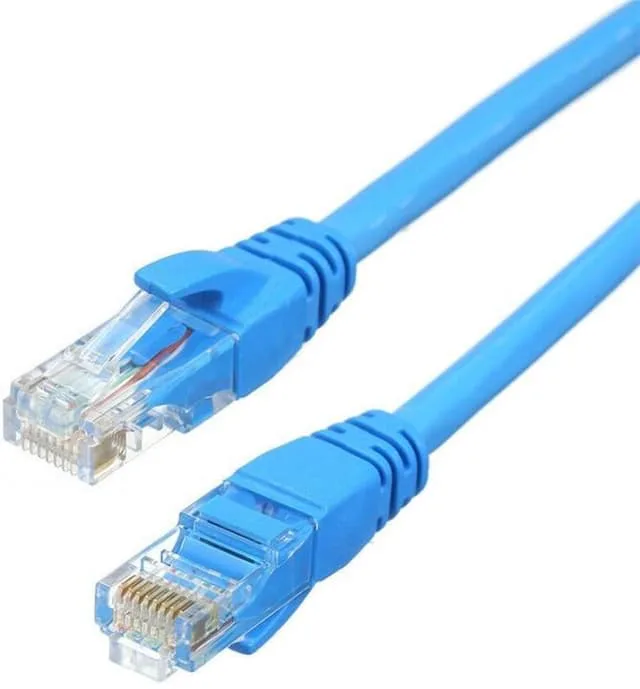 NORDIQZENZ Nätverkskabel UTP RJ45 Cat6 5m, Blå