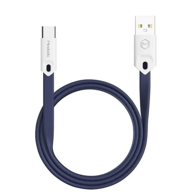 Mcdodo Platt laddkabel USB-C 2.4A 1m