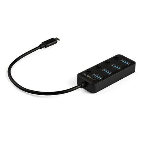 StarTech.com USB-C-hubb med 4 portar