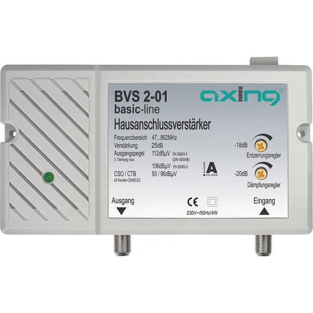 Axing BVS 2 -01 Kabel-TV förstärkare 25