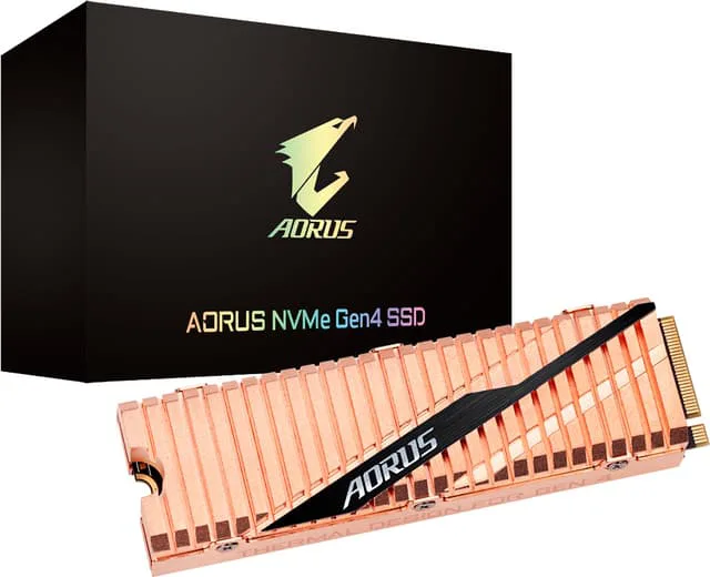 Gigabyte Aorus Gen4 M.2 NVMe intern SSD