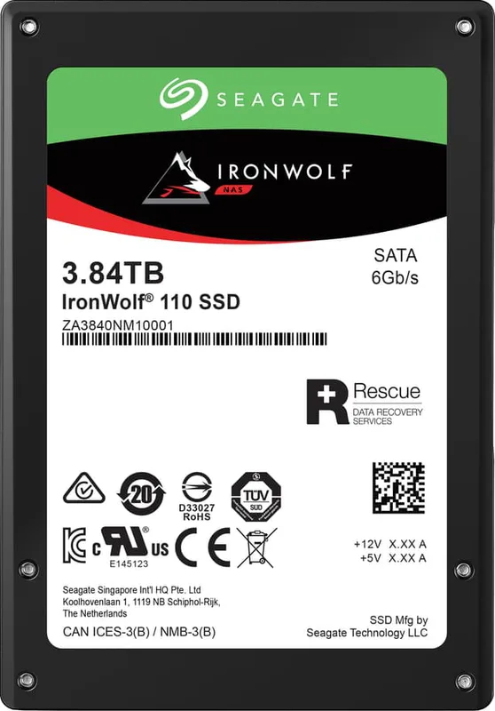 Seagate IronWolf 110 intern SSD för NAS