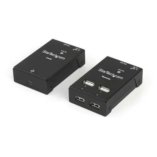 StarTech.com USB 2.0-över-Cat5-eller-Cat6-förlängare med 4 portar
