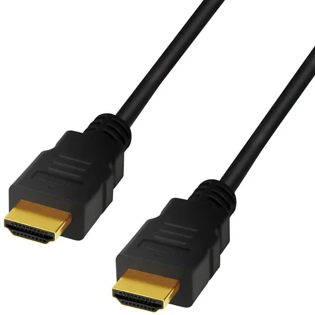 LogiLink CH0080 HDMI-kabel 5 m HDMI Type A (Standard) Sort