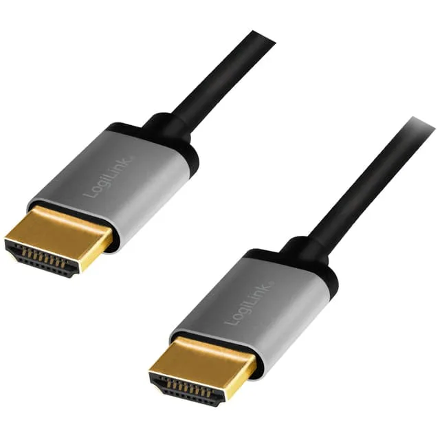 LogiLink CHA0102 HDMI-kabel 3 m HDMI Type A (Standard) Sort, Grå