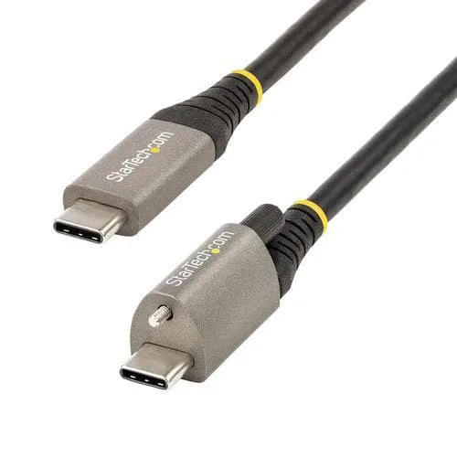 Startech .com 50 cm toppskruvlåsande USB C-kabel 10 Gbit/s
