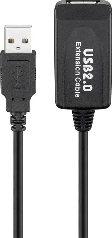 goobay Aktiv USB-förlängningskabel