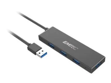 EMTEC Ultra Slim USB3.1 4-Port Hub T620A