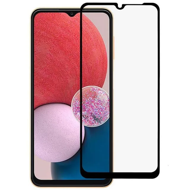 Skalo Samsung A13 4G Heltäckande Skärmskydd Härdat Glas