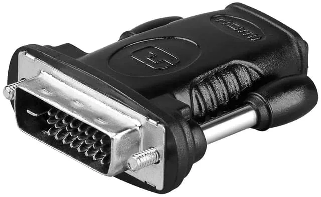 Goobay 68482, HDMI 19pin F, DVI-D 24+1pin M