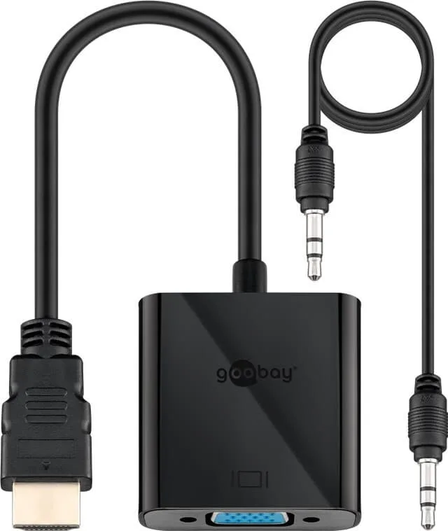 goobay HDMI™/VGA-adapter