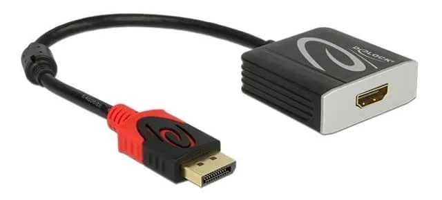 Delock Adapter Displayport 1.2 male > HDMI female 4K Active