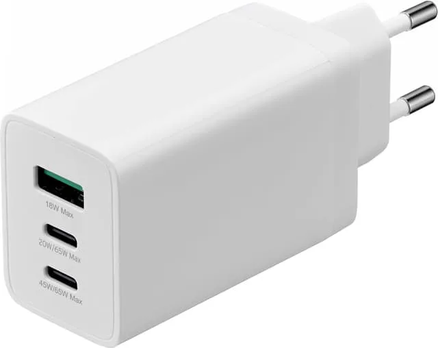 Sandstrøm 65w PD väggladdare