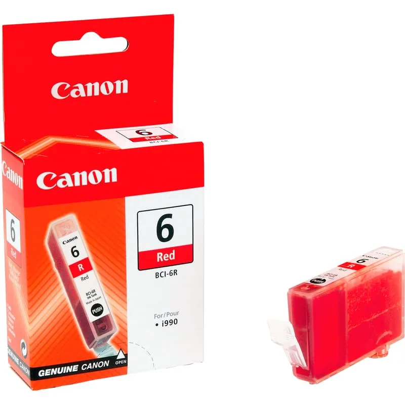 Canon Bläck Röd BCI-6R I990