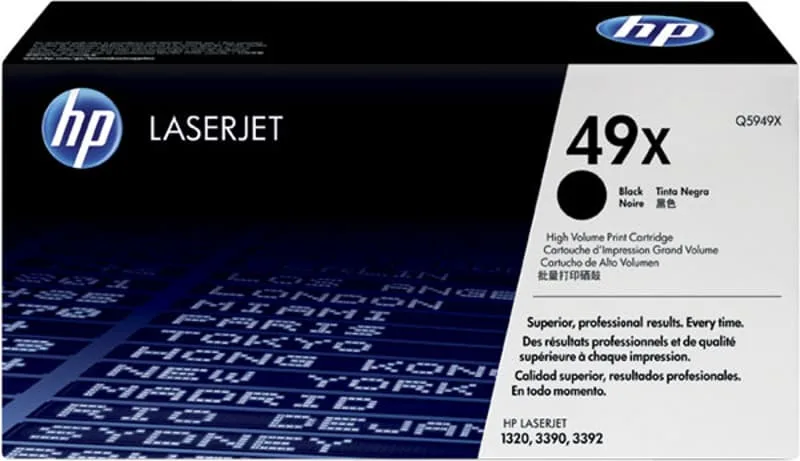 HP 49X Svart