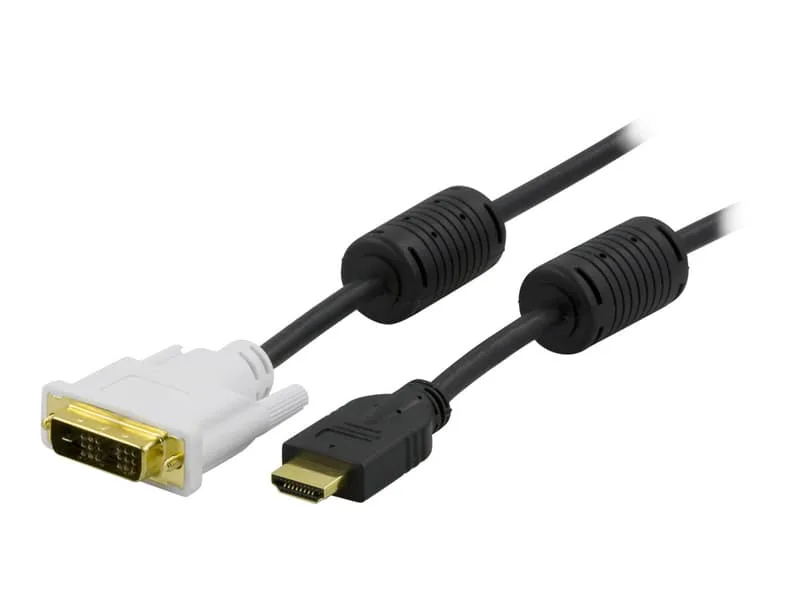 Deltaco HDMI ha - DVI-D ha