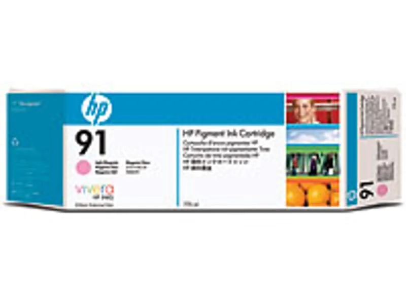HP Original 91 775 ml ljus magenta bläckvagn