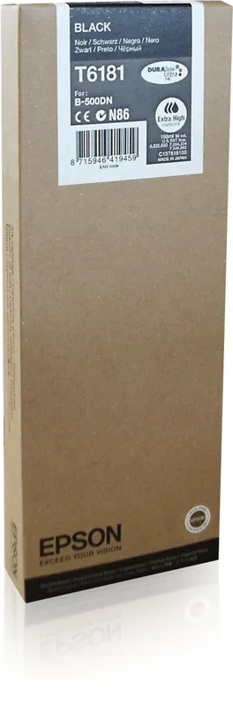 Epson Bläck Svart 8K PAGES B-500DN