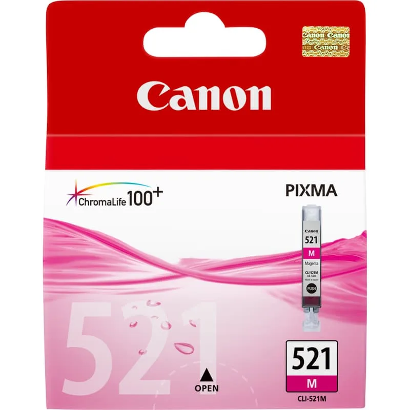 Canon Bläck Magenta CLI-521M
