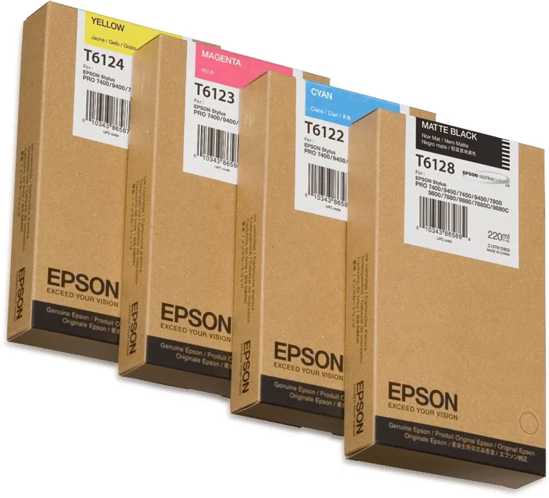 Epson Bläck Cyan 220ml