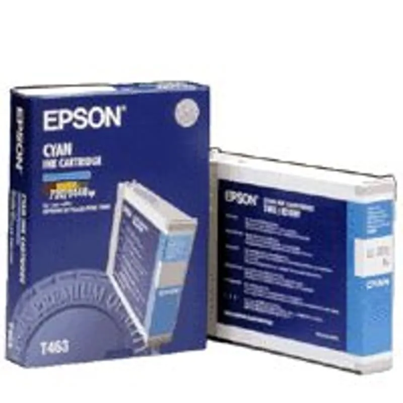 Epson T463 - cyan - original