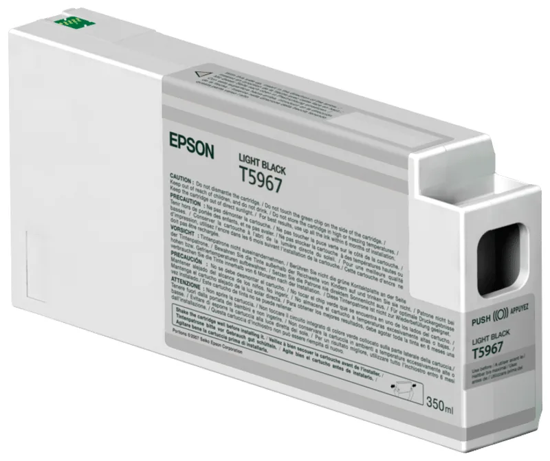 Epson Bläck Ljus Svart 350ml