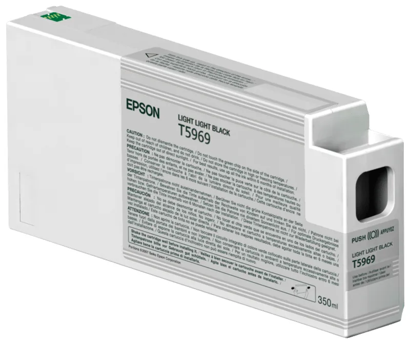 Epson Bläck Ljus Light Svart 350ml