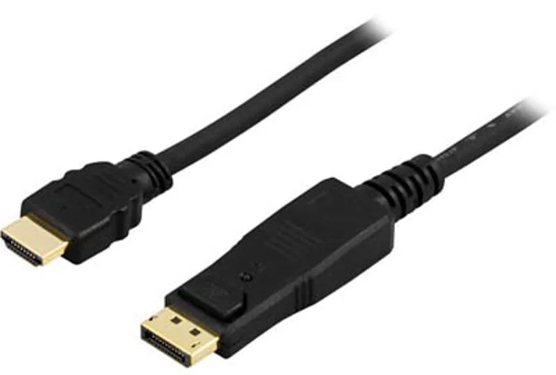 DisplayPort till HDMI-kabel, 1 meter