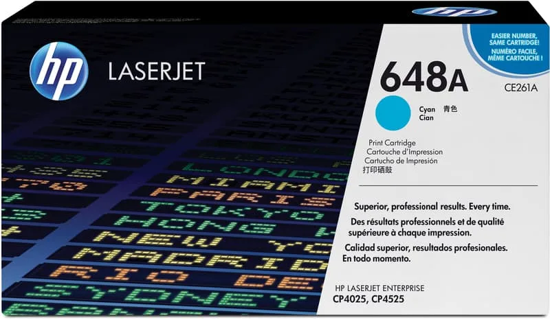 Toner Cyan 648A 11K - CE261A