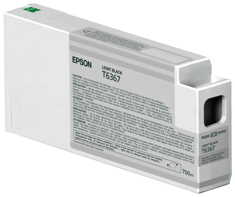 Epson Bläck Ljus Svart Ultrachrome HDR
