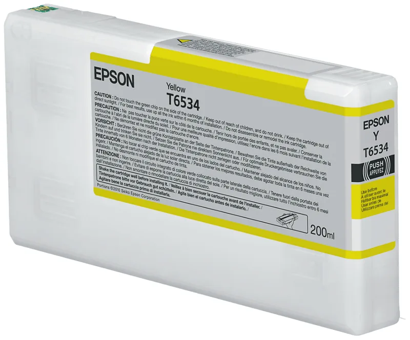 Bläck Gul T653 - STYLUS PRO 4900 200ml