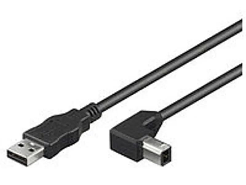 USB-A till Micro-B-kabel, 3 m, svart