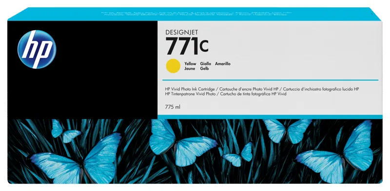 HP 771C - gul - original