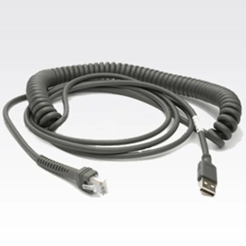 Zebra Kabel USB Type A 2.8m Spiral