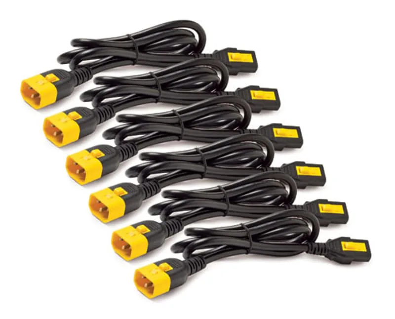 6X Power Cable C13 / C14 1,2m