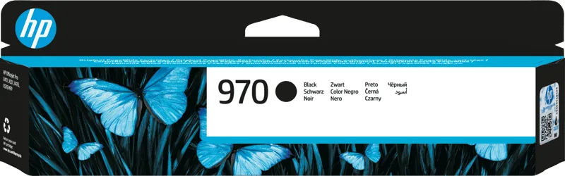 Bläck Svart No.970 3K