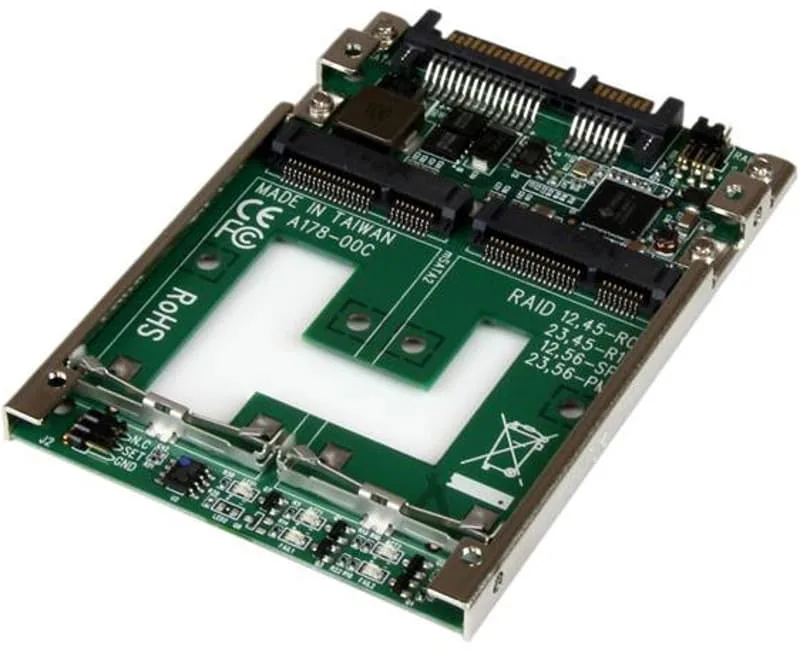 Startech Dual mSATA SSD to 2.5" SATA