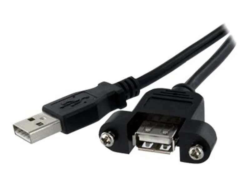 Panel Mount USB Cable A to A