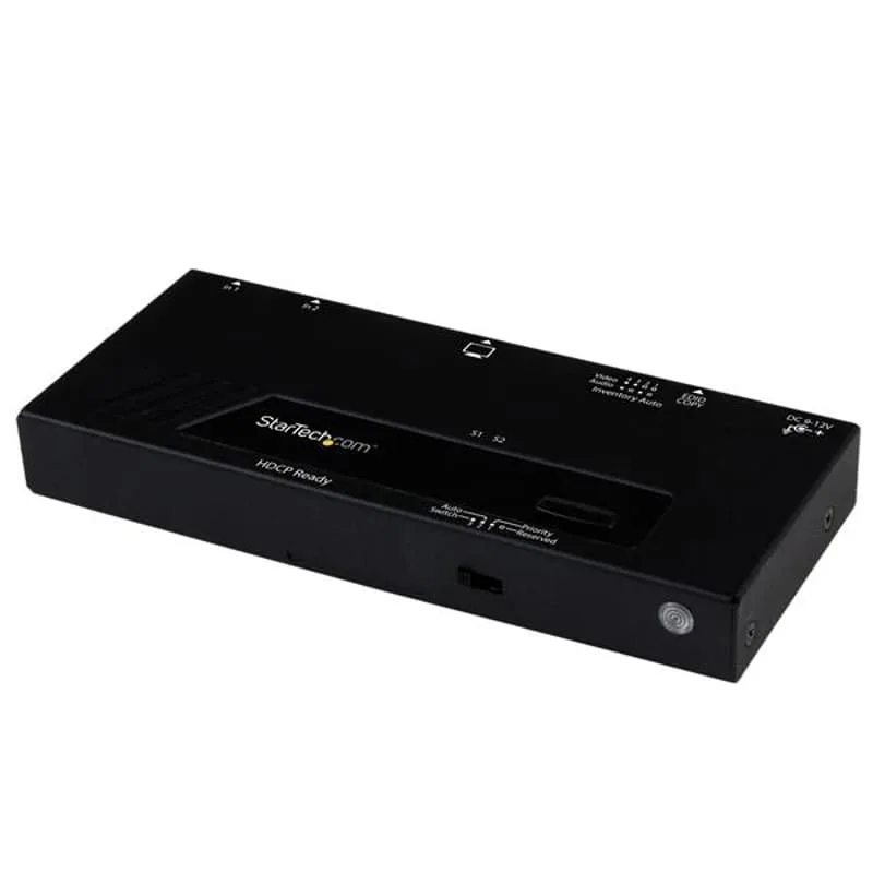 StarTech.com HDMI-switch med 2 portar