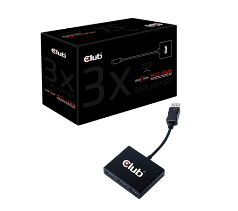 Club 3D 2 m DisplayPort 1.4 8K svart
