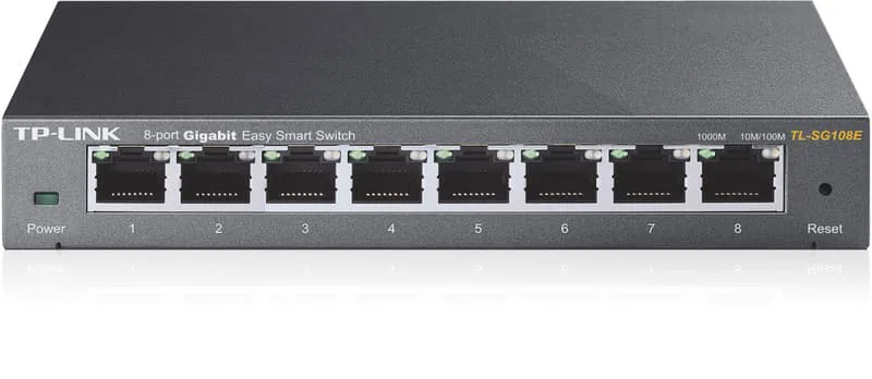 TP-Link TL-SG108E netværksswitch
