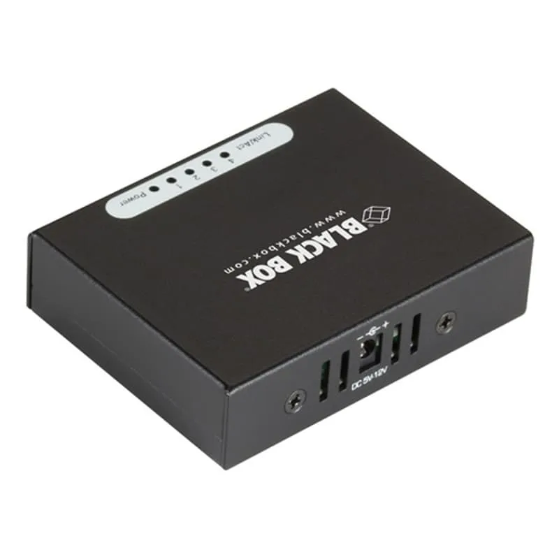Black Box USB-Powered 4-Port Gigabit Switch