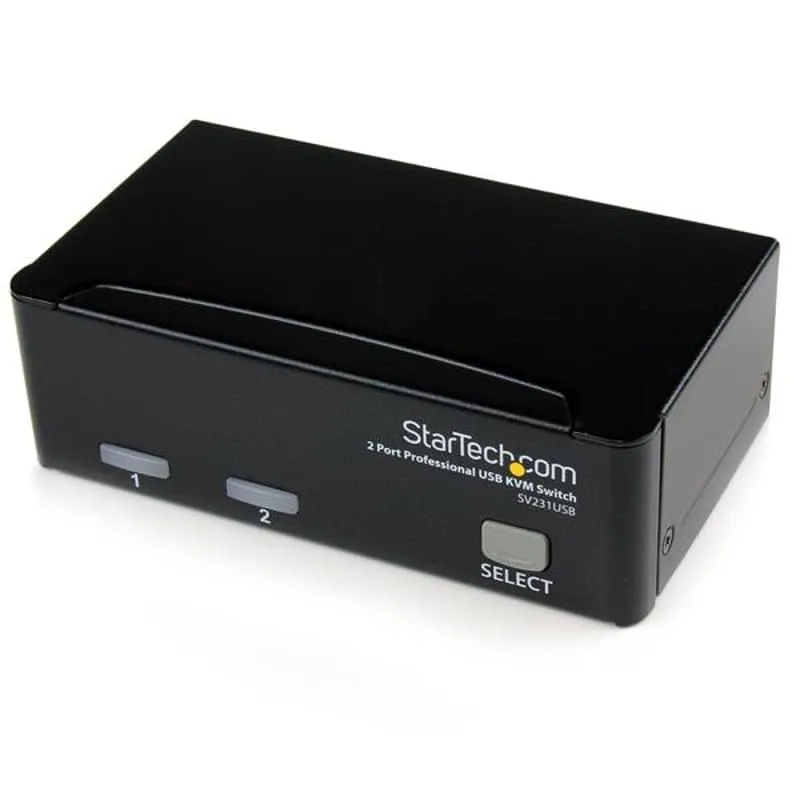 Startech 2 Port Professional USB KVM Switch
