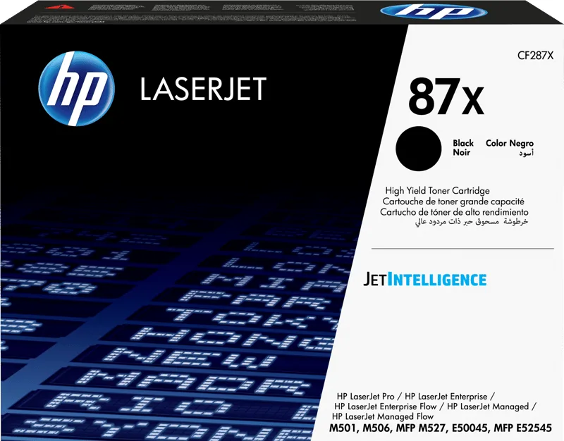 HP 87X svart original LaserJet-tonerkassett