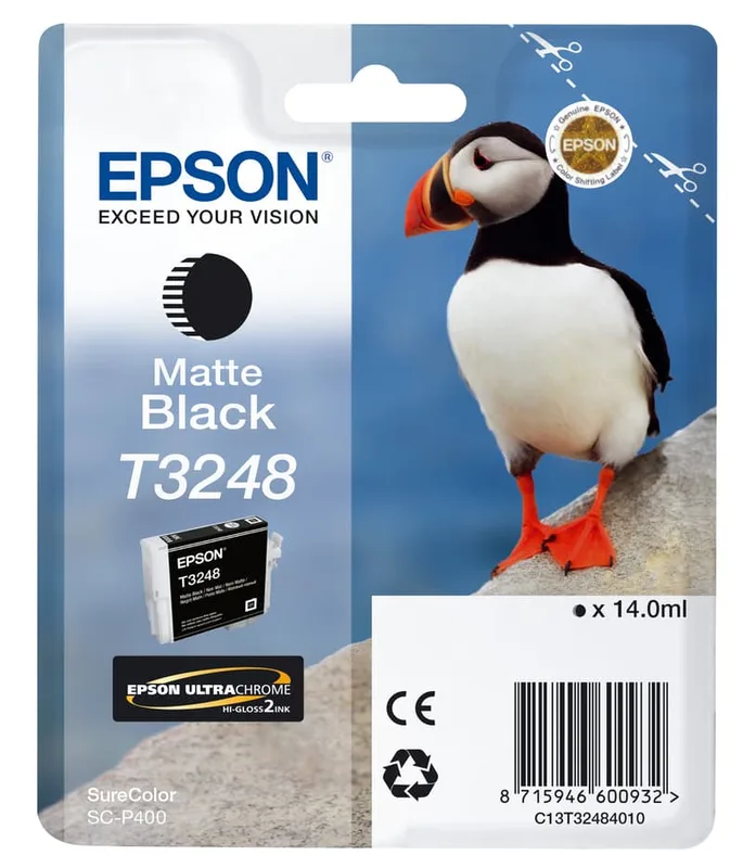 Epson Bläck Matt Svart T3248