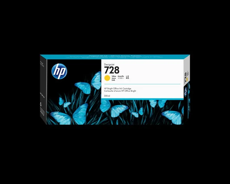 HP Bläck Gul 728 300ml